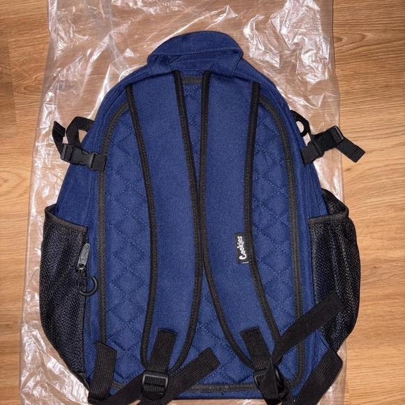 Cookies Patchwork Logo Backpack (Navy) - Picture 3 of 4